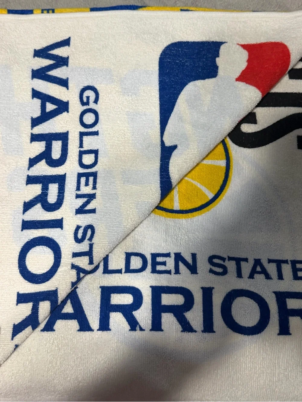 NBA Golden State Warriors Yellow and Blue Rally Towel